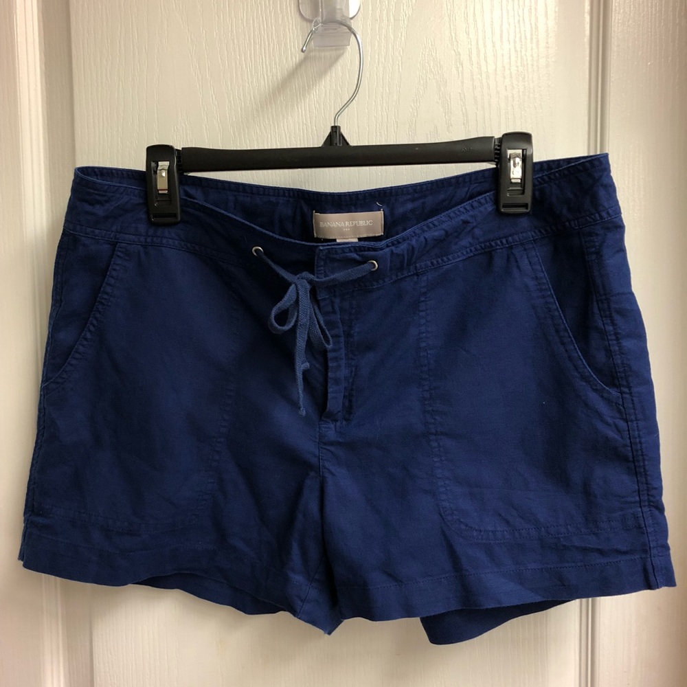 Banana Republic linen blend like new shorts
